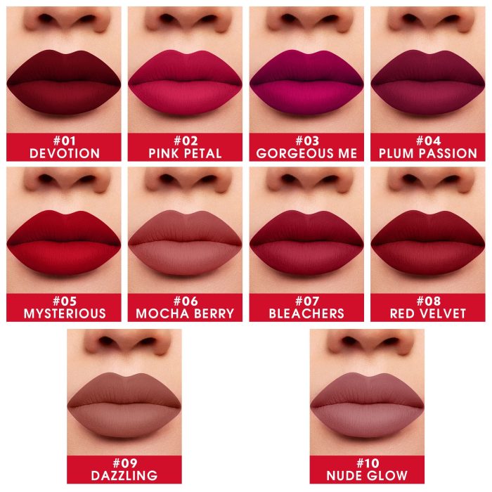 Caplino Liquid Matte Lipstick